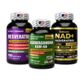 COMBO Nad + Ashwagandha + Resveratrol