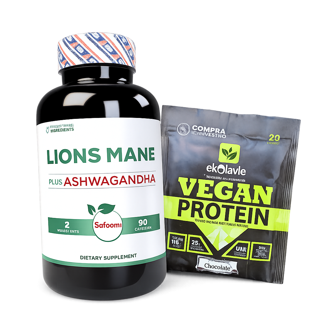Ashwagandha Con Proteina Vegan