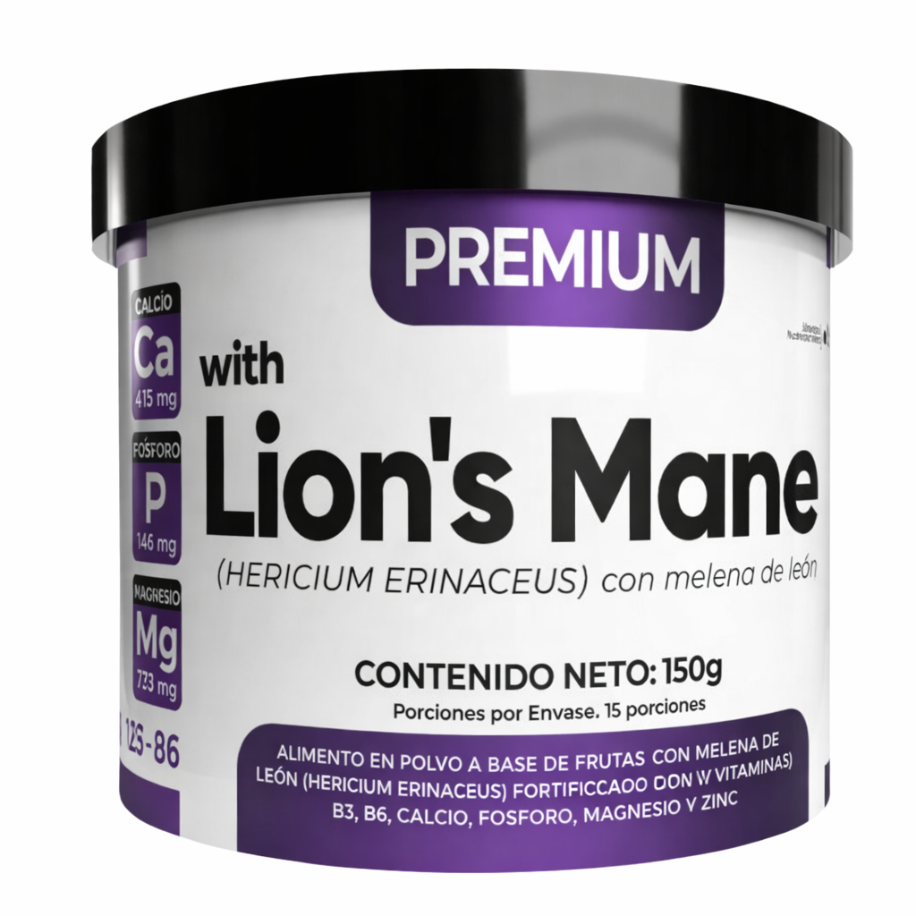 Lions Mane Sabor Frutos Rojos X150 Gr