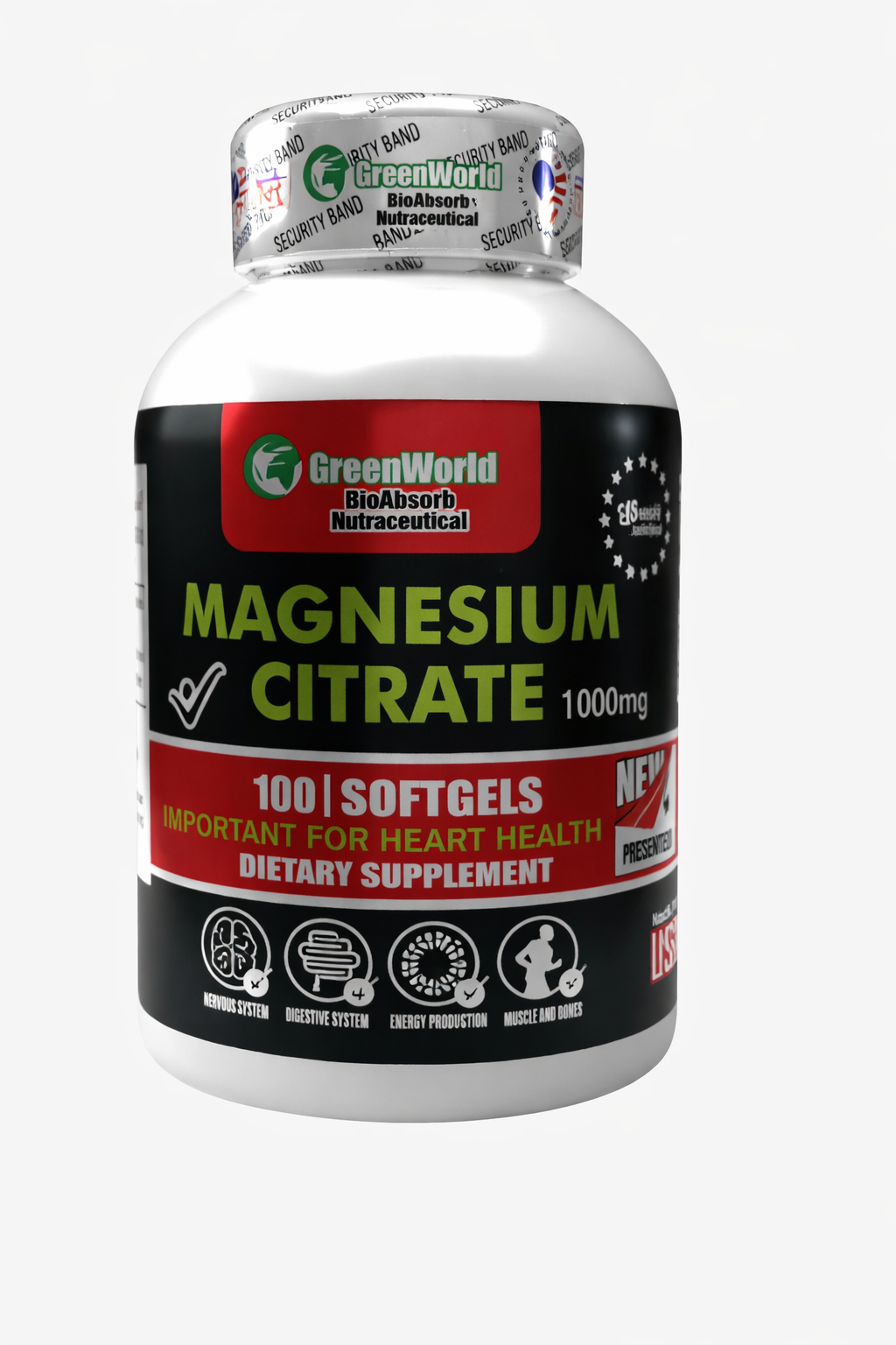 CITRATO DE MAGNESIO GREENWORLD