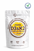 Vitamin D3 K2  10,000  microingredients